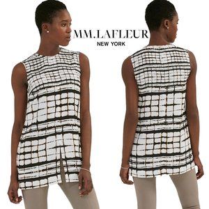 MM Lafleur The Coppola Top Trestle Ivory Size M